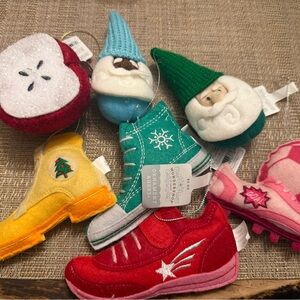 Wondershop Holiday Ornaments Set - Red, Green, Yellow, Pink